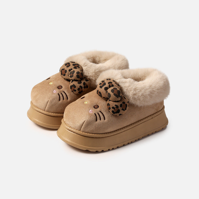 🔥LAST DAY 70% OFF🎀Fuzzy Hello KT Slippers