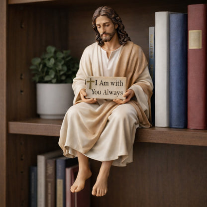 🎁New Year Sale 60% OFF🔥Handcrafted Jesus Figurine✝️Serene Desk Companion🙏